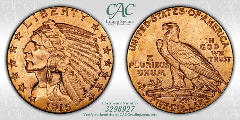 CAC Grading Coin Image Secure