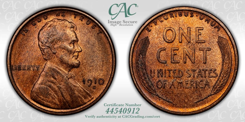 CAC Grading Coin Image Secure