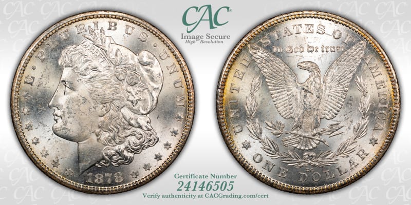 CAC Grading Coin Image Secure