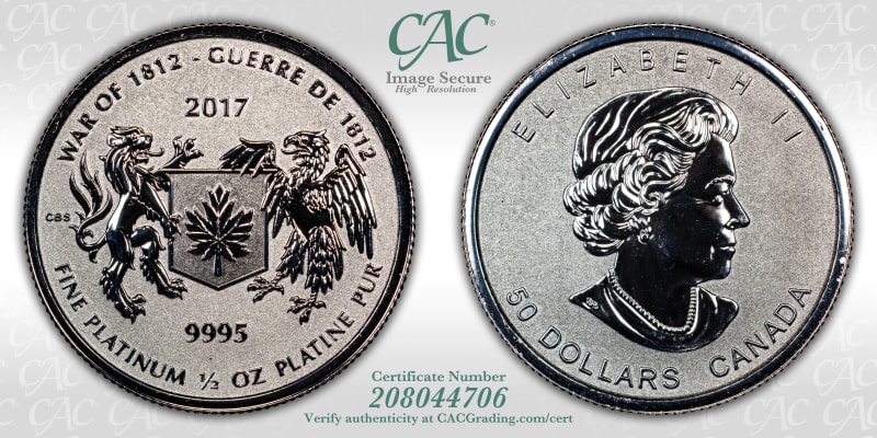 CAC Grading Coin Image Secure