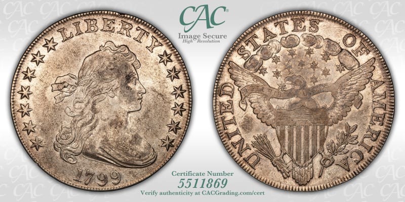CAC Grading Coin Image Secure