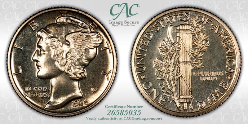CAC Grading Coin Image Secure