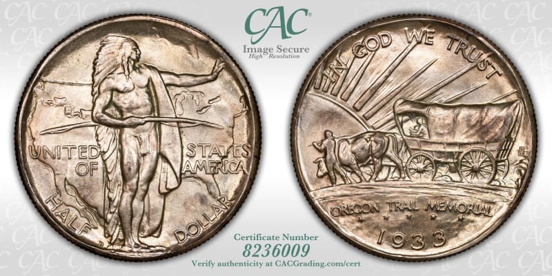 CAC Grading Coin Image Secure