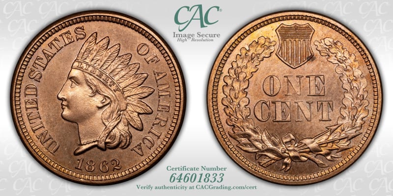 CAC Grading Coin Image Secure