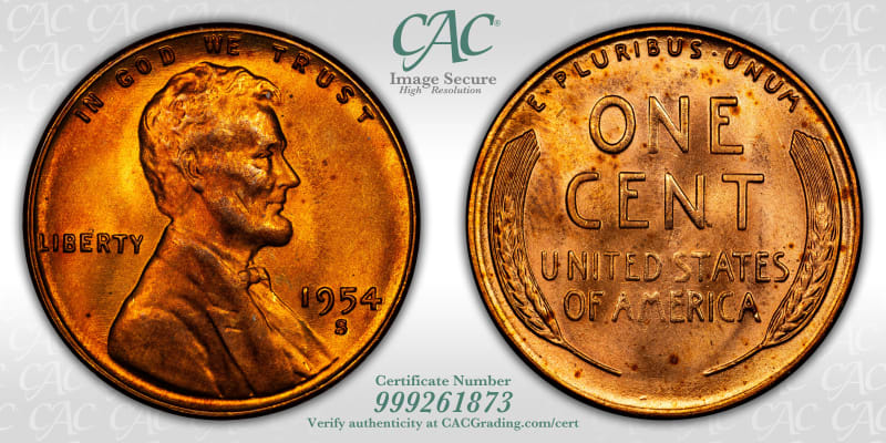 CAC Grading Coin Image Secure