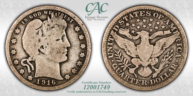 CAC Grading Coin Image Secure