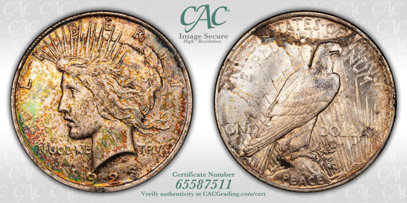CAC Grading Coin Image Secure