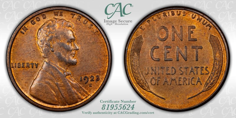 CAC Grading Coin Image Secure