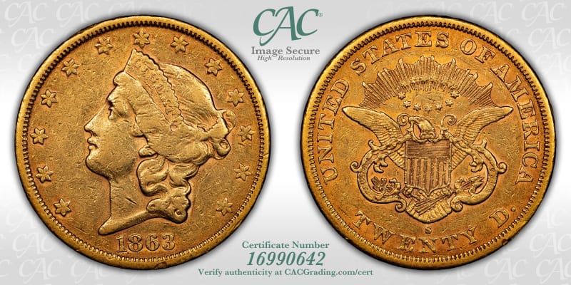 CAC Grading Coin Image Secure