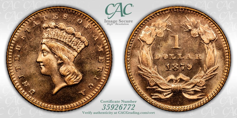 CAC Grading Coin Image Secure