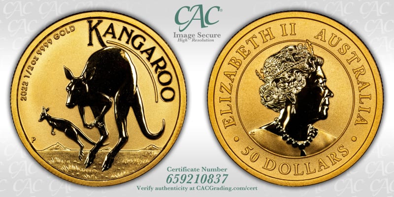 CAC Grading Coin Image Secure