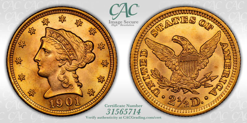 CAC Grading Coin Image Secure