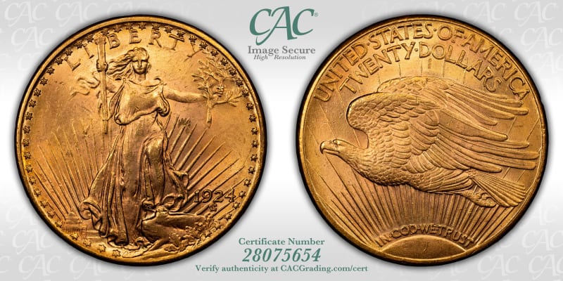 CAC Grading Coin Image Secure
