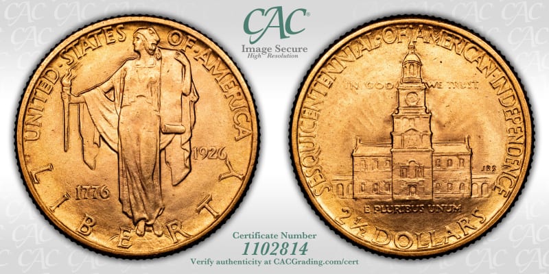 CAC Grading Coin Image Secure