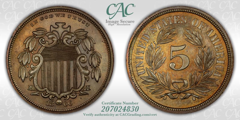 CAC Grading Coin Image Secure