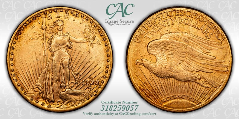 CAC Grading Coin Image Secure