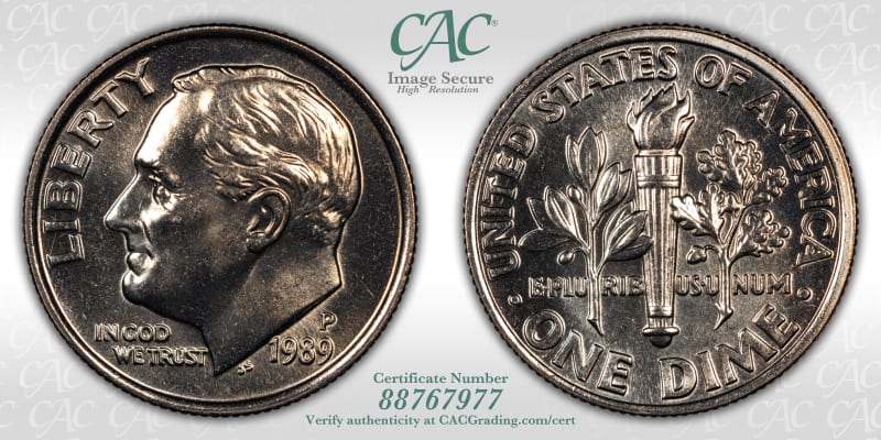 CAC Grading Coin Image Secure