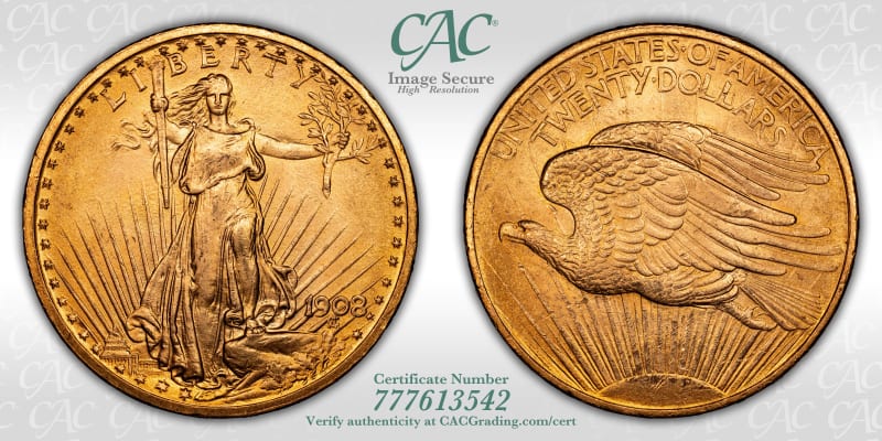 CAC Grading Coin Image Secure