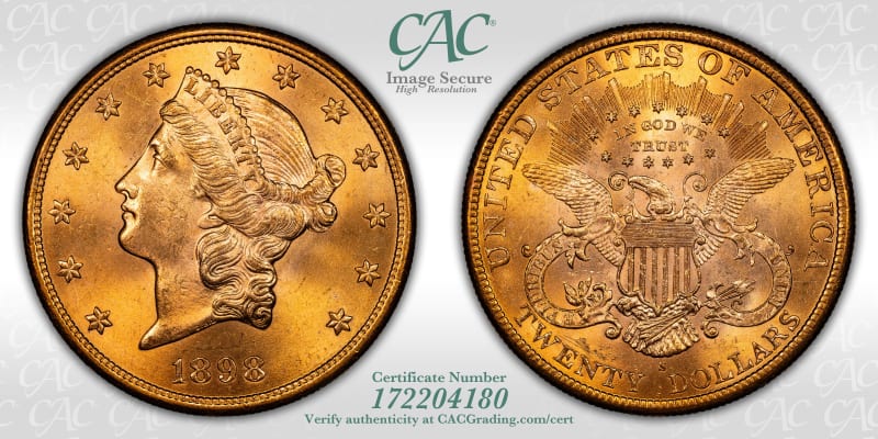 CAC Grading Coin Image Secure