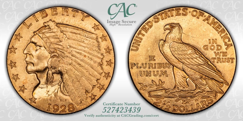 CAC Grading Coin Image Secure