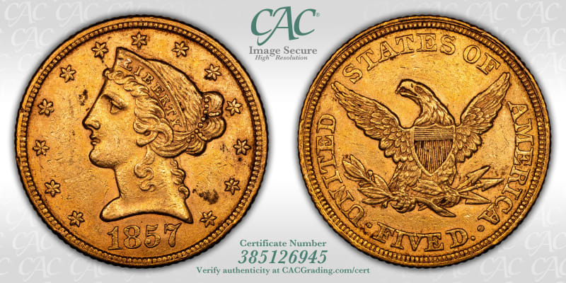CAC Grading Coin Image Secure