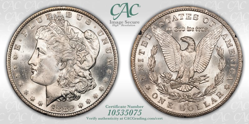 CAC Grading Coin Image Secure