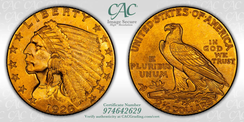 CAC Grading Coin Image Secure