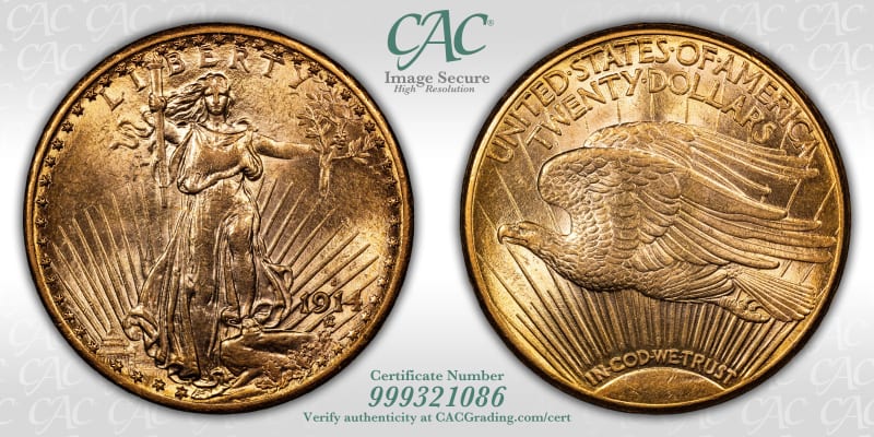 CAC Grading Coin Image Secure