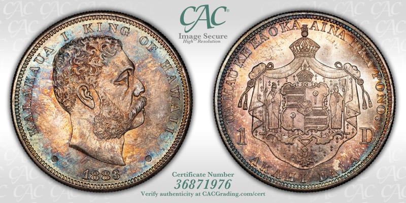 CAC Grading Coin Image Secure