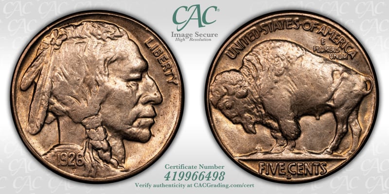 CAC Grading Coin Image Secure