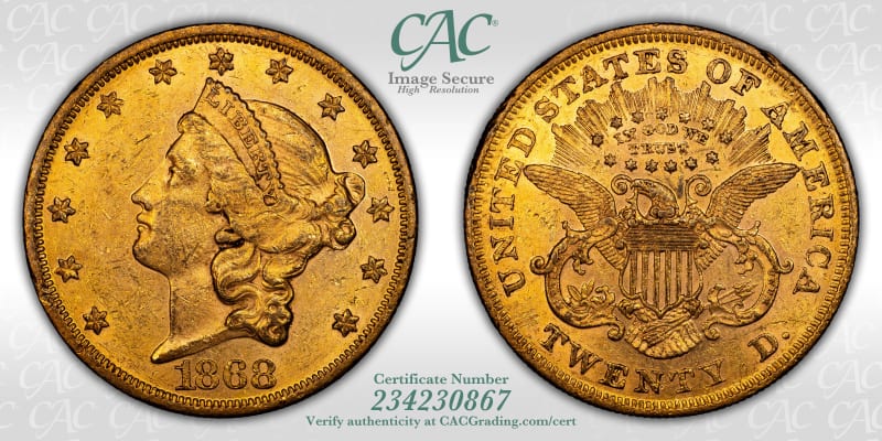 CAC Grading Coin Image Secure