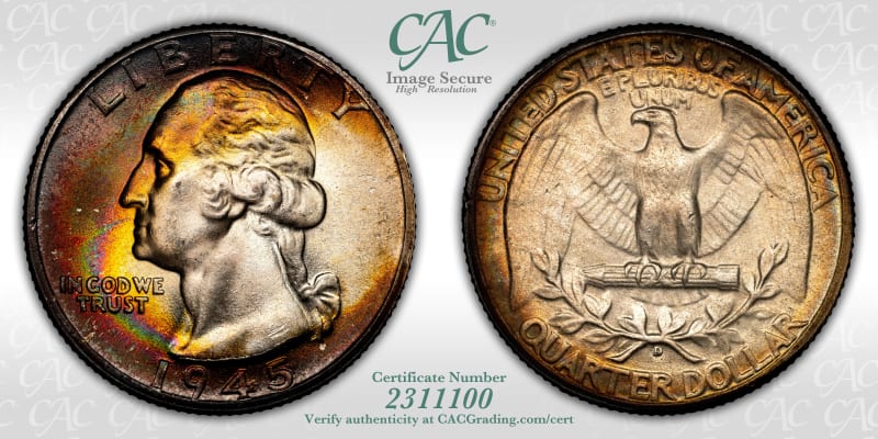 CAC Grading Coin Image Secure