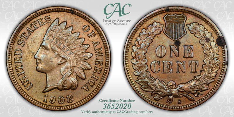 CAC Grading Coin Image Secure