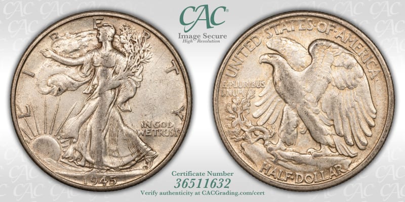 CAC Grading Coin Image Secure