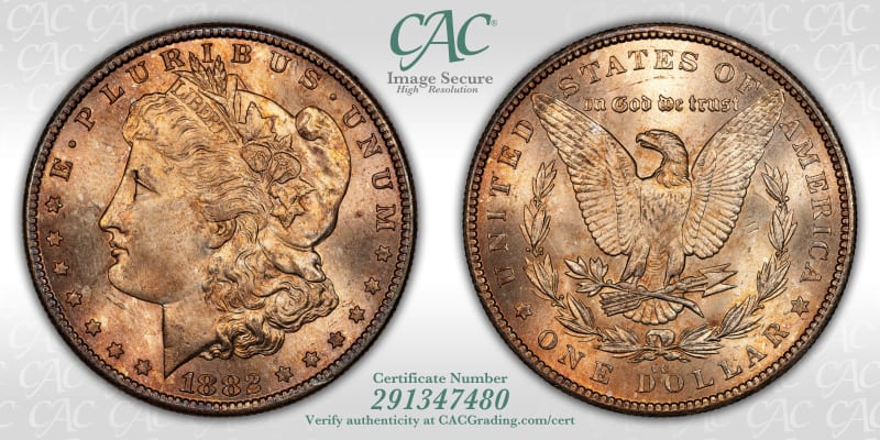 CAC Grading Coin Image Secure