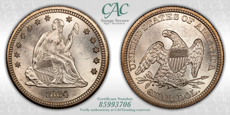 CAC Grading Coin Image Secure