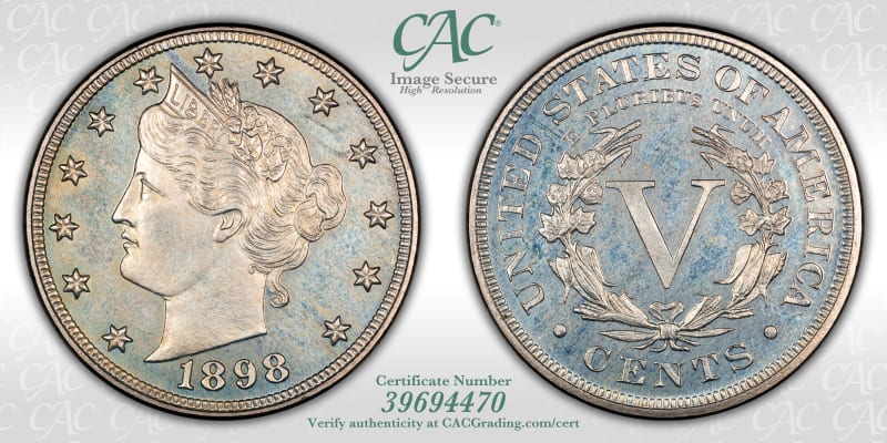CAC Grading Coin Image Secure