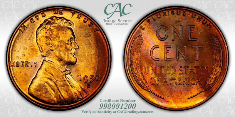 CAC Grading Coin Image Secure