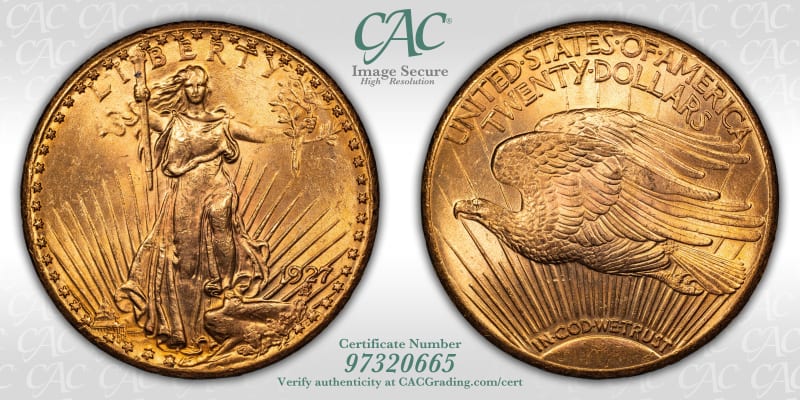 CAC Grading Coin Image Secure