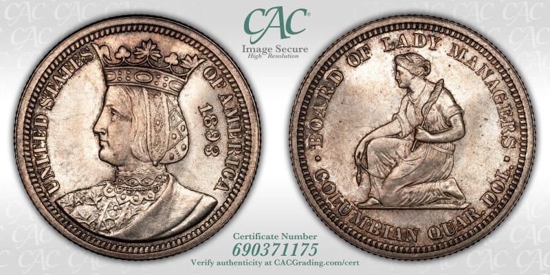CAC Grading Coin Image Secure
