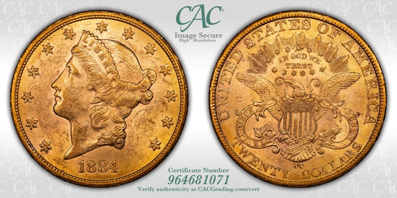CAC Grading Coin Image Secure