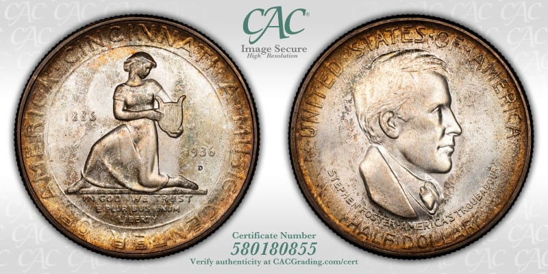 CAC Grading Coin Image Secure