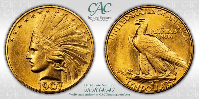 CAC Grading Coin Image Secure