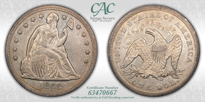 CAC Grading Coin Image Secure