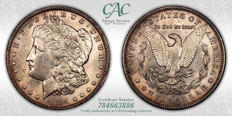 CAC Grading Coin Image Secure