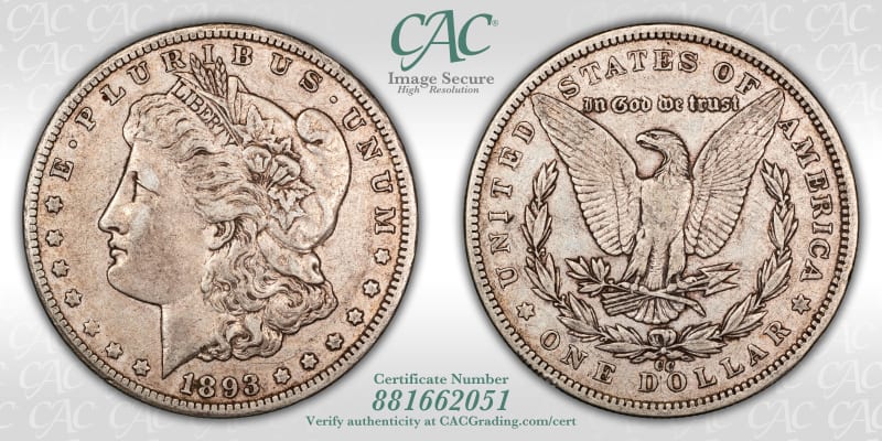 CAC Grading Coin Image Secure