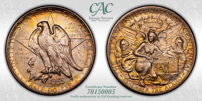 CAC Grading Coin Image Secure