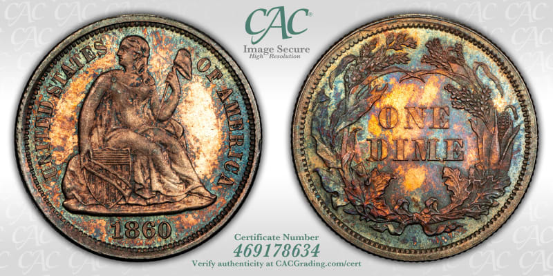 CAC Grading Coin Image Secure