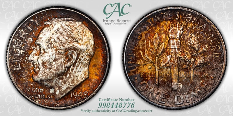 CAC Grading Coin Image Secure