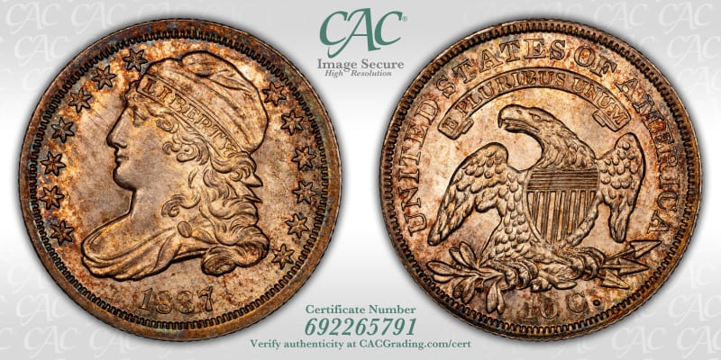 CAC Grading Coin Image Secure